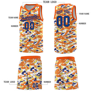 Custom Personalized Camo Sets Sports Uniform Basketball Jersey