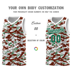 Custom Personalized Camo Sets Sports Uniform Basketball Jersey