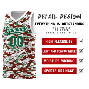 Custom Personalized Camo Sets Sports Uniform Basketball Jersey