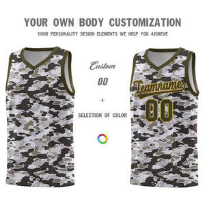 Custom Personalized Camo Sets Sports Uniform Basketball Jersey