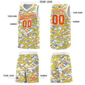 Custom Personalized Camo Sets Sports Uniform Basketball Jersey