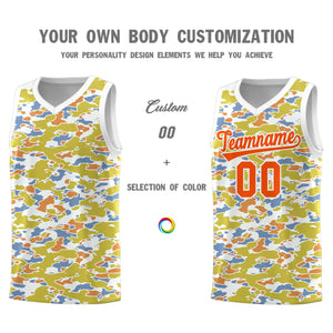 Custom Personalized Camo Sets Sports Uniform Basketball Jersey