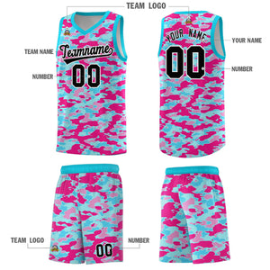 Custom Personalized Camo Sets Sports Uniform Basketball Jersey