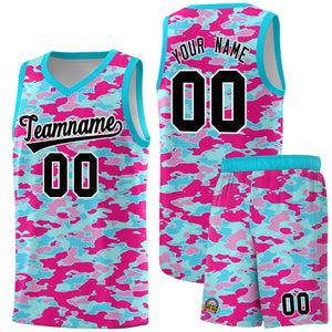 Custom Personalized Camo Sets Sports Uniform Basketball Jersey