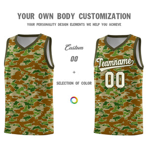 Custom Personalized Camo Sets Sports Uniform Basketball Jersey