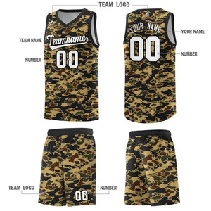 Custom Personalized Camo Sets Sports Uniform Basketball Jersey