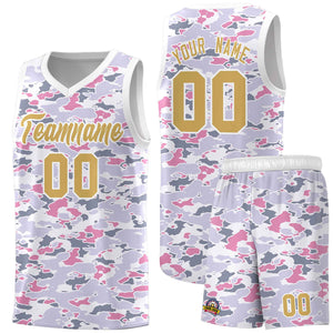 Custom Personalized Camo Sets Sports Uniform Basketball Jersey