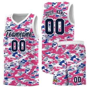 Custom Personalized Camo Sets Sports Uniform Basketball Jersey