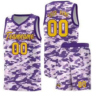 Custom Personalized Camo Sets Sports Uniform Basketball Jersey