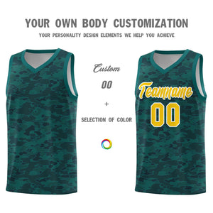 Custom Personalized Camo Sets Sports Uniform Basketball Jersey