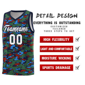 Custom Personalized Camo Sets Sports Uniform Basketball Jersey