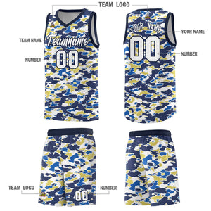 Custom Personalized Camo Sets Sports Uniform Basketball Jersey