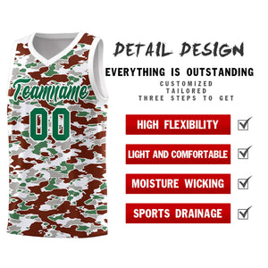 Custom Personalized Camo Sets Sports Uniform Basketball Jersey