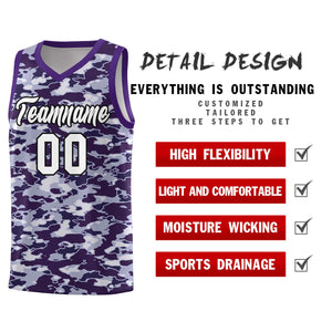 Custom Personalized Camo Sets Sports Uniform Basketball Jersey