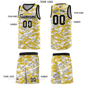 Custom Personalized Camo Sets Sports Uniform Basketball Jersey