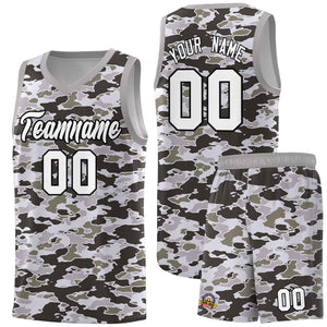 Custom Personalized Camo Sets Sports Uniform Basketball Jersey