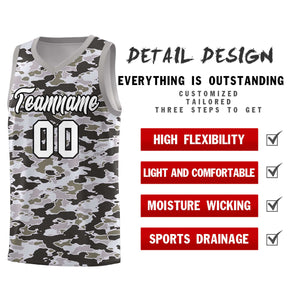 Custom Personalized Camo Sets Sports Uniform Basketball Jersey