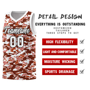 Custom Personalized Camo Sets Sports Uniform Basketball Jersey