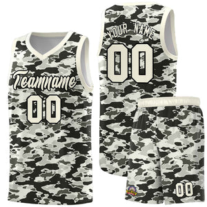 Custom Personalized Camo Sets Sports Uniform Basketball Jersey