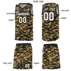 Custom Personalized Camo Sets Sports Uniform Basketball Jersey