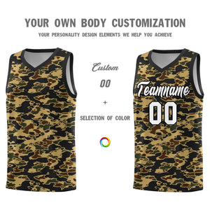 Custom Personalized Camo Sets Sports Uniform Basketball Jersey