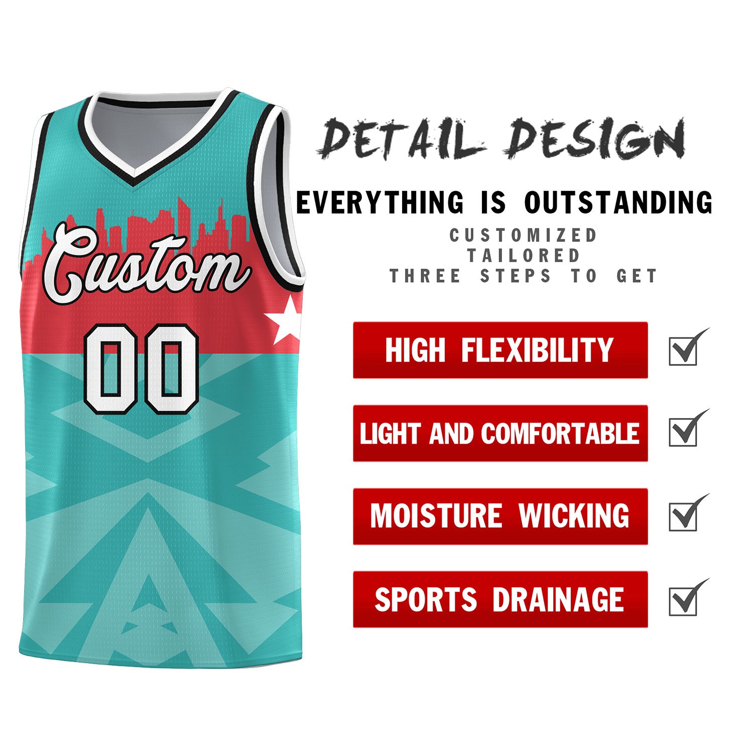 Custom Bright Green Personalized City Silhouette Pattern Sports Uniform Basketball Jersey