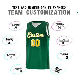 Custom Green Kelly Green Gradient Fashion Sets Sports Uniform Basketball Jersey