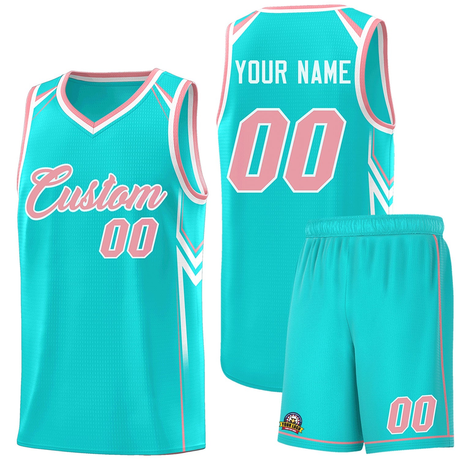 Custom Bright Green Arrow Graffiti Pattern Sports Uniform Basketball Jersey