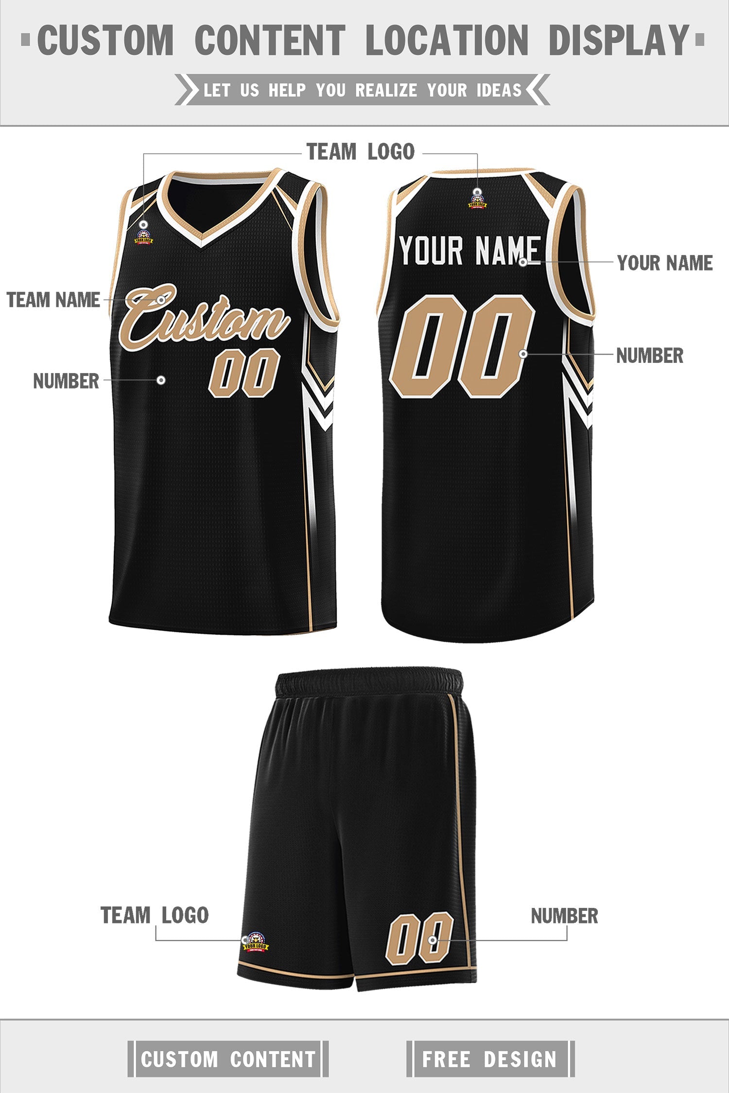 Custom Black Arrow Graffiti Pattern Sports Uniform Basketball Jersey