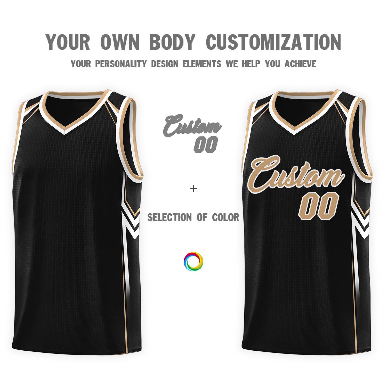 Custom Black Arrow Graffiti Pattern Sports Uniform Basketball Jersey