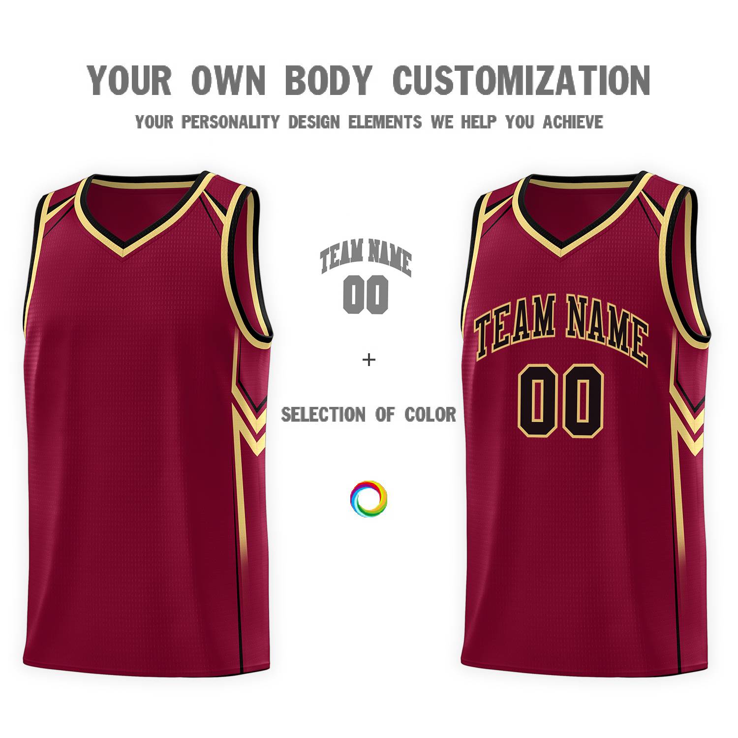 Custom Crimson Arrow Graffiti Pattern Sports Uniform Basketball Jersey