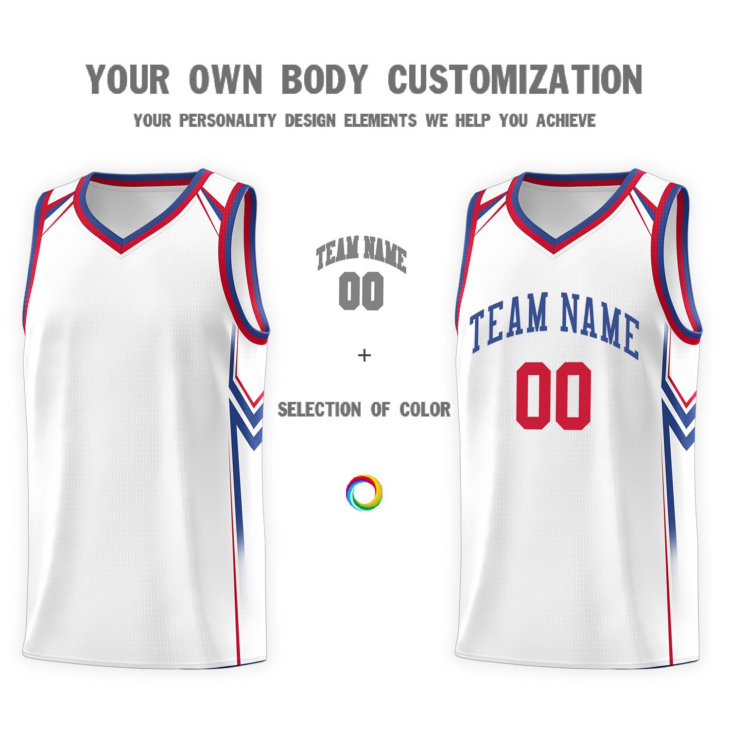 Custom White Arrow Graffiti Pattern Sports Uniform Basketball Jersey