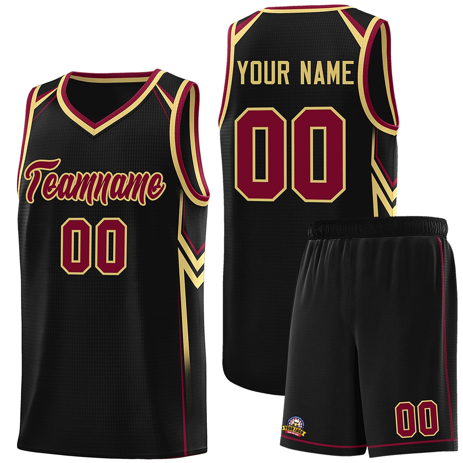 Custom Black Arrow Graffiti Pattern Sports Uniform Basketball Jersey