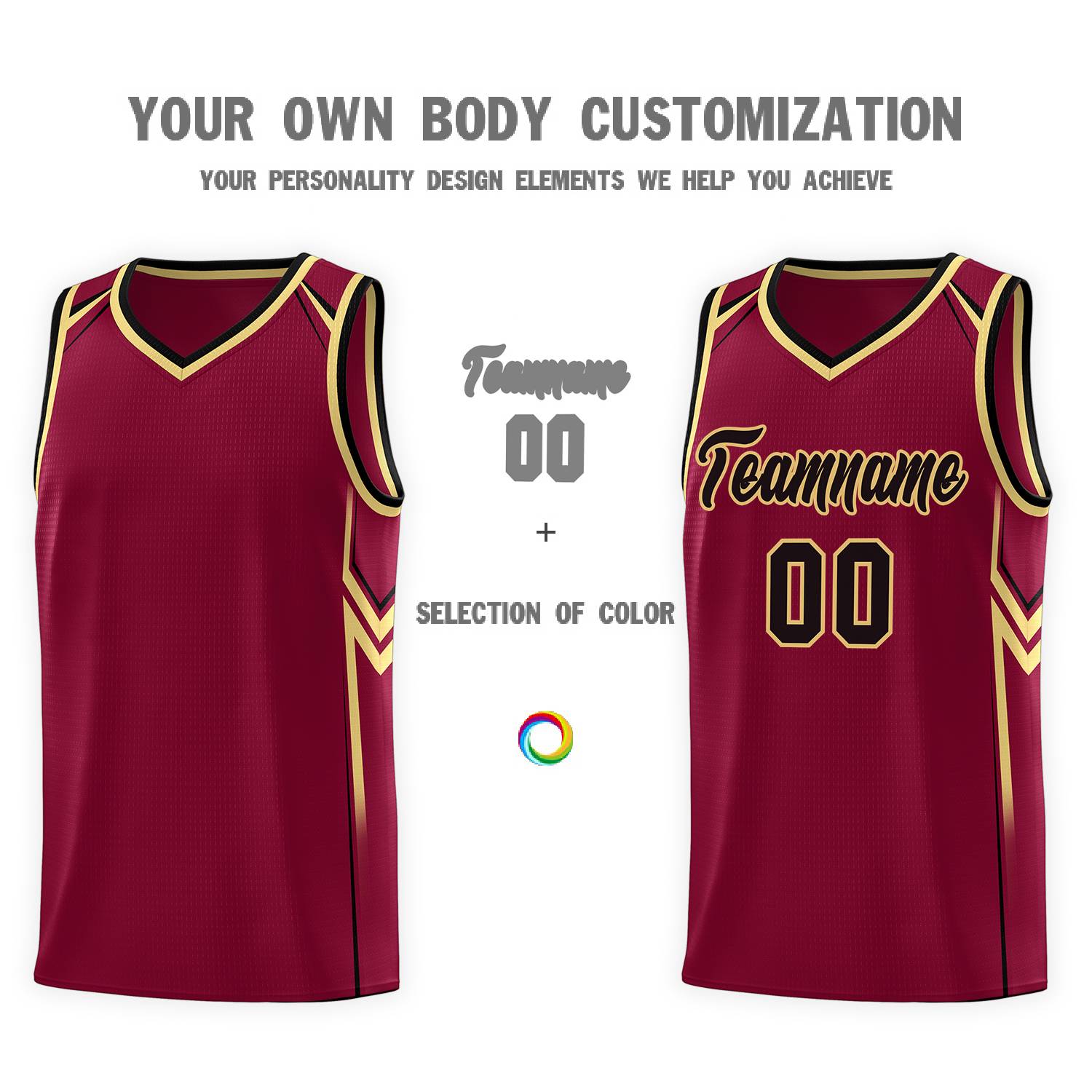 Custom Crimson Arrow Graffiti Pattern Sports Uniform Basketball Jersey