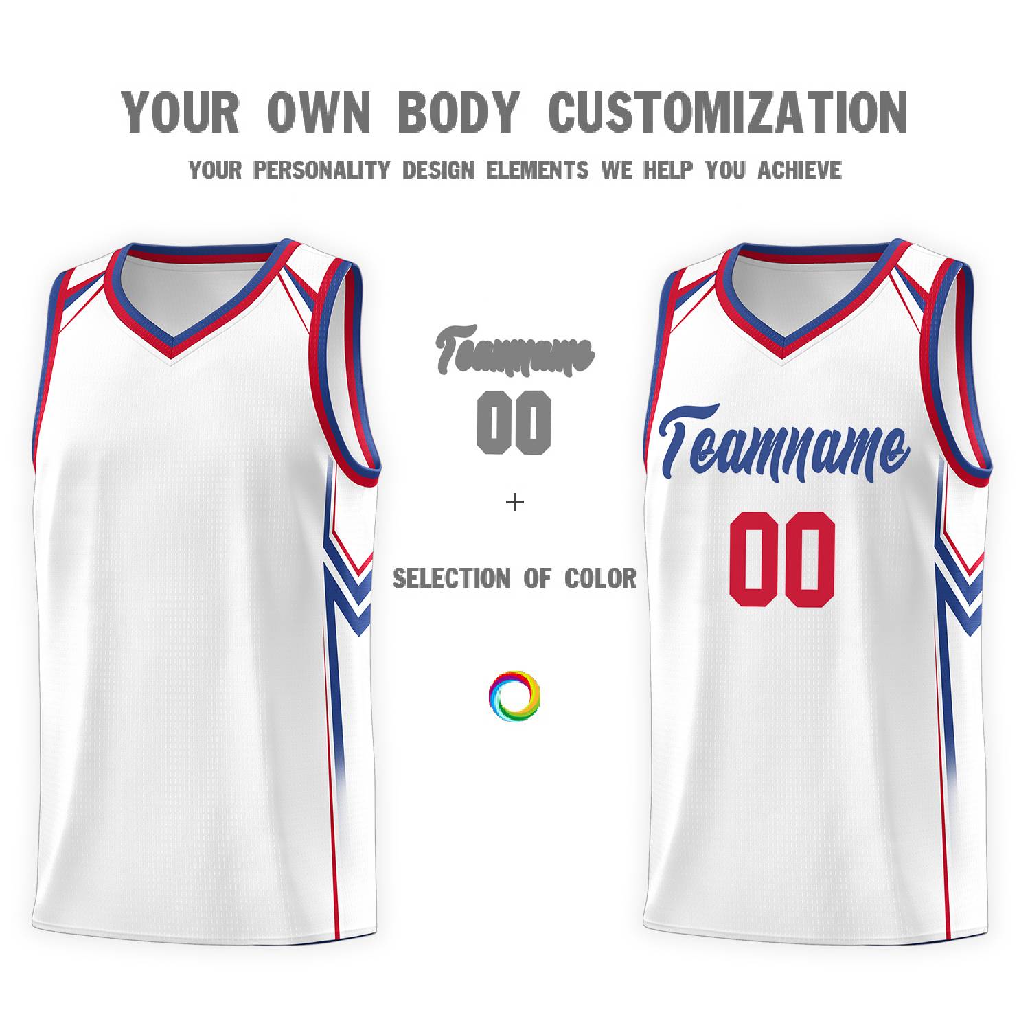 Custom White Arrow Graffiti Pattern Sports Uniform Basketball Jersey