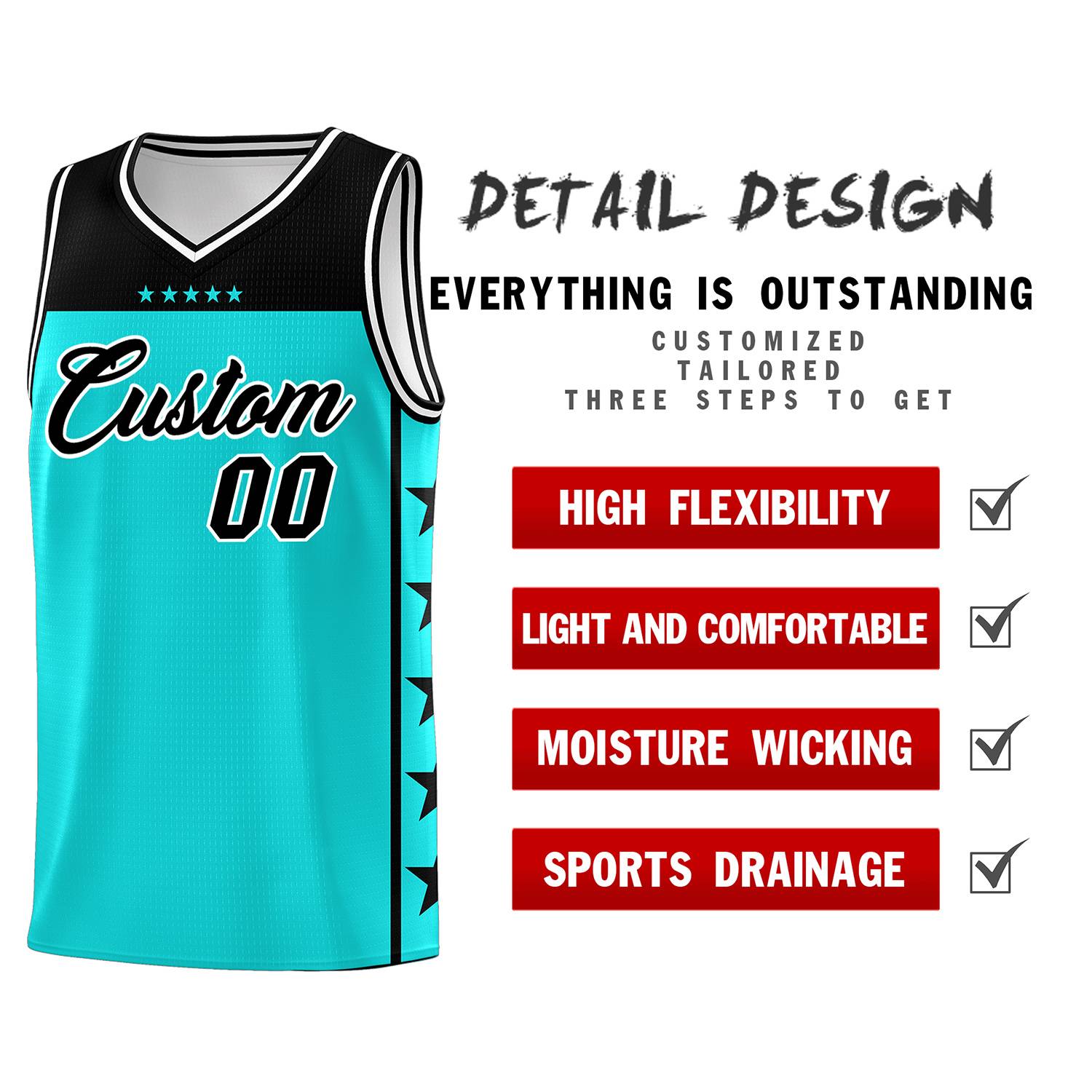 Custom Bright Green Black Color Block Sets Sports Uniform Basketball Jersey