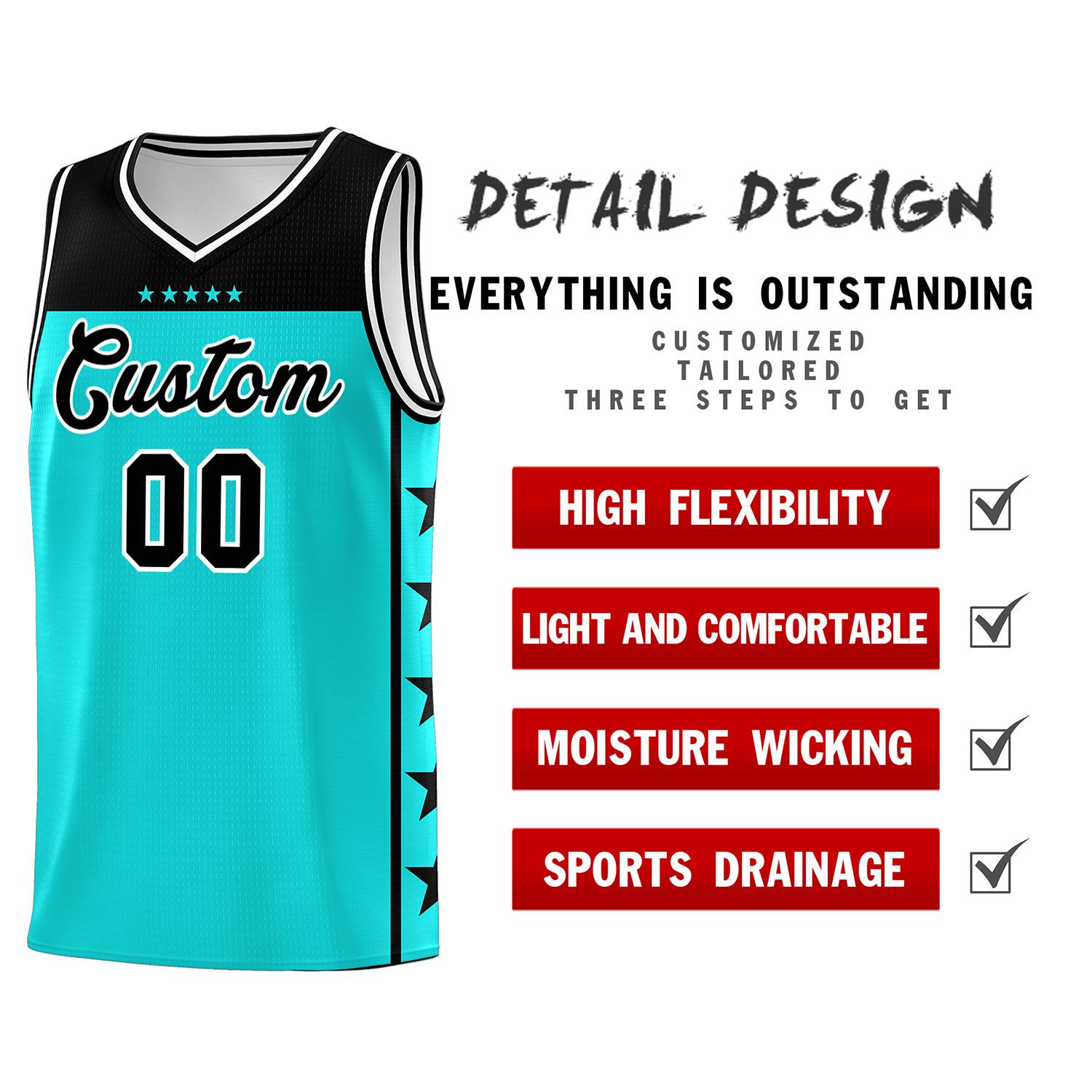 Custom Bright Green Black Color Block Sets Sports Uniform Basketball Jersey