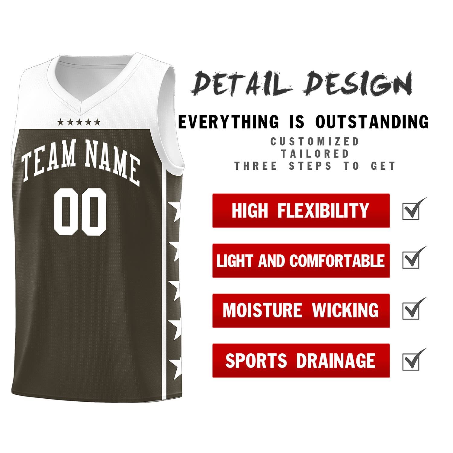 Custom Olive White Color Block Sets Sports Uniform Basketball Jersey