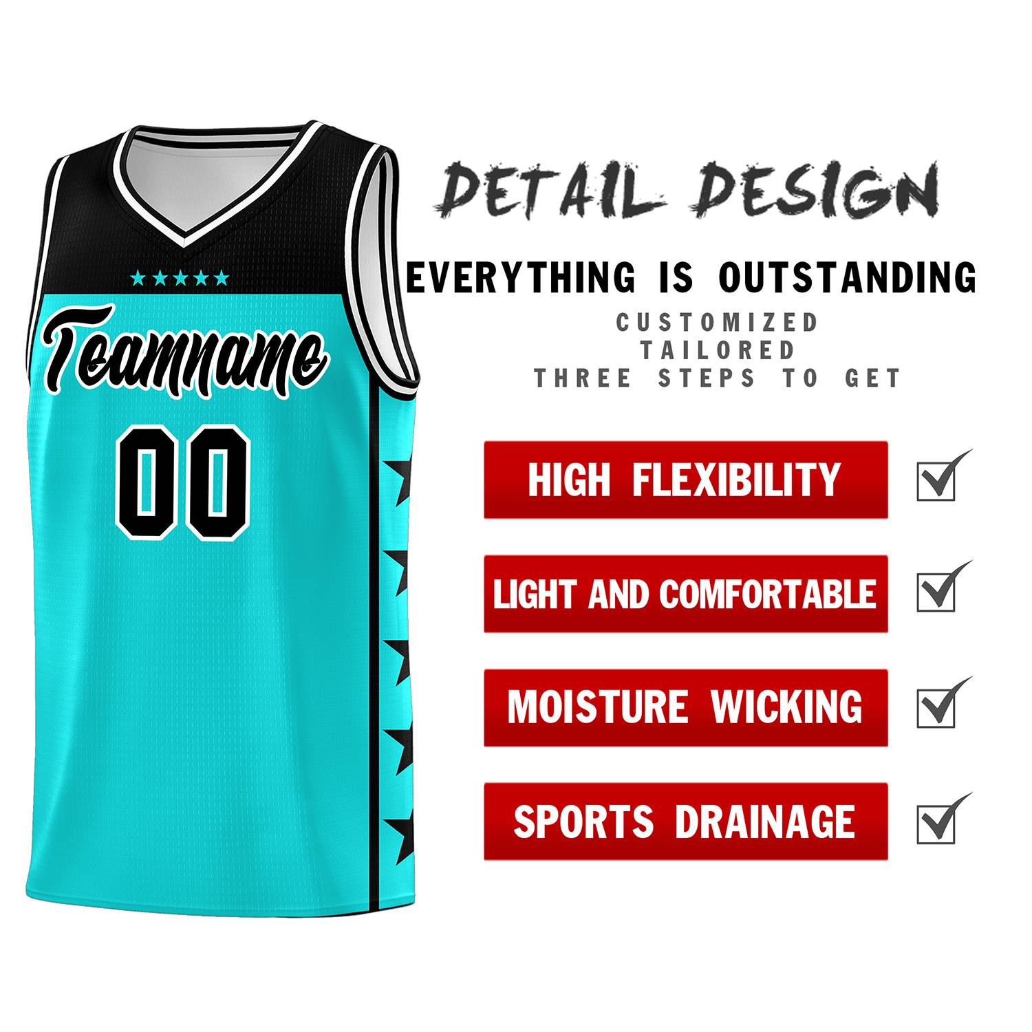 Custom Bright Green Black Color Block Sets Sports Uniform Basketball Jersey