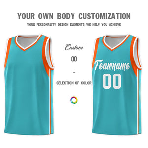 Custom Green White Sleeve Color Blocking Classic Sports Uniform Basketball Jersey