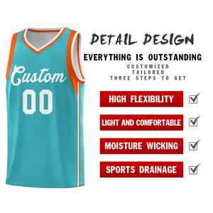 Custom Green White Sleeve Color Blocking Classic Sports Uniform Basketball Jersey