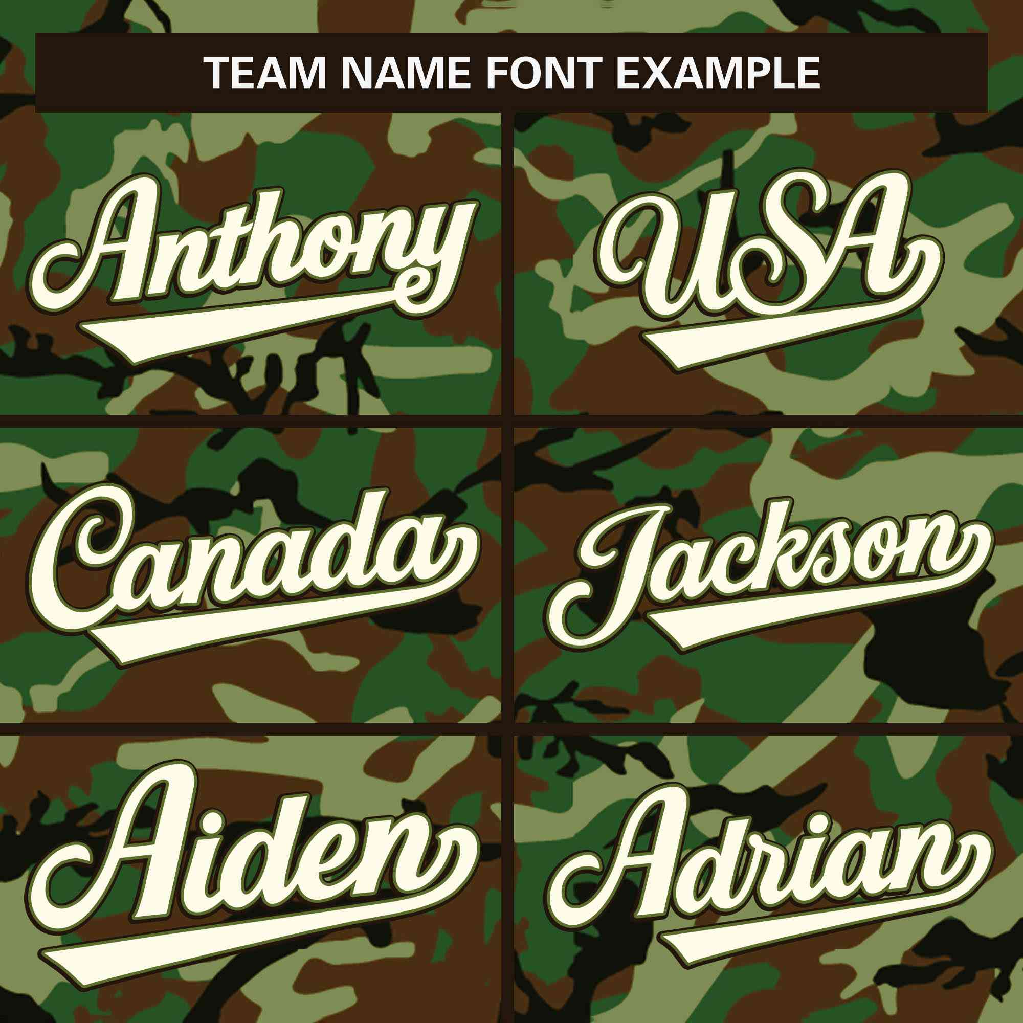 Custom Camo White Green-Brown Authentic Baseball Jersey