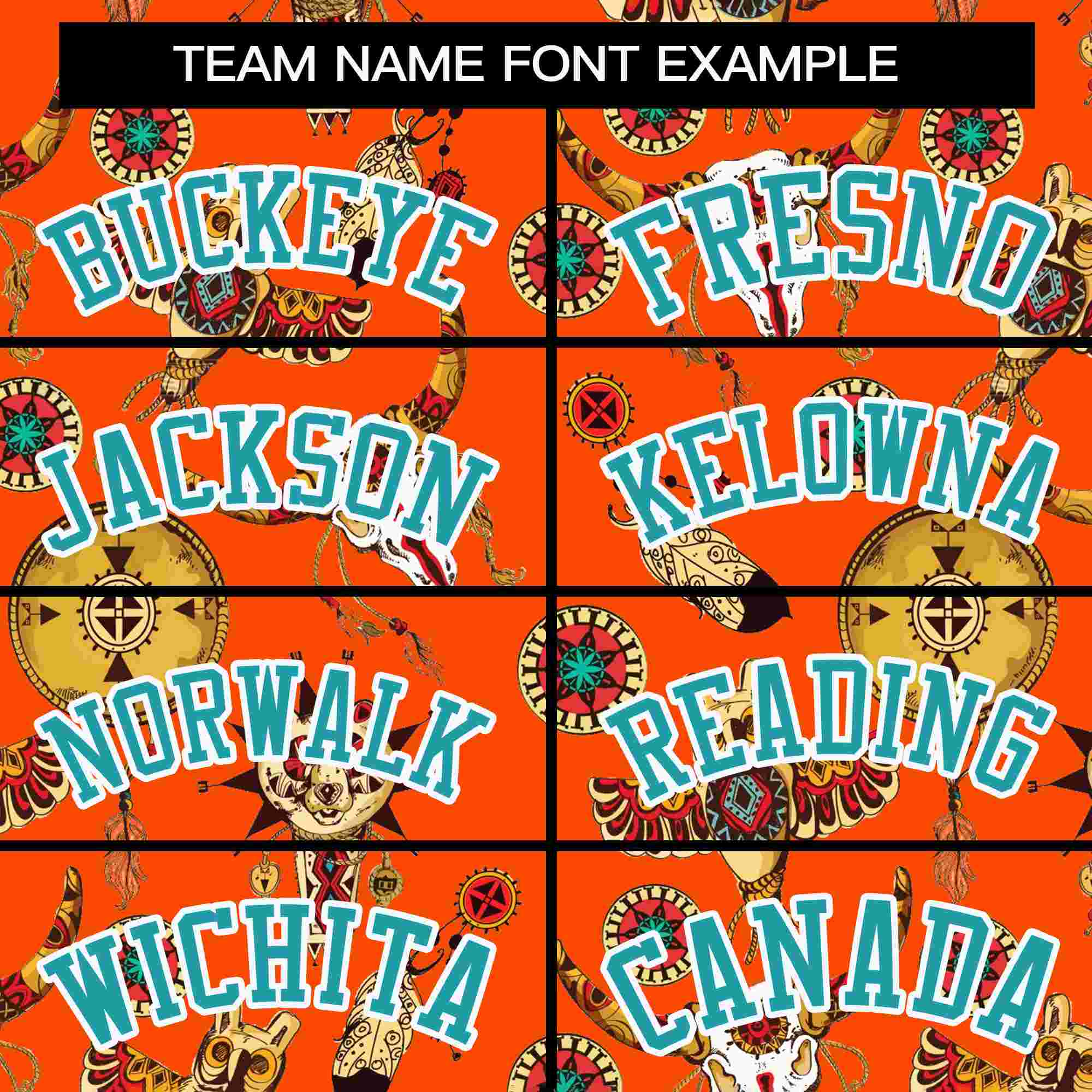 Custom Orange 3D Graffiti Pattern Personalized Design Authentic Baseball Jersey