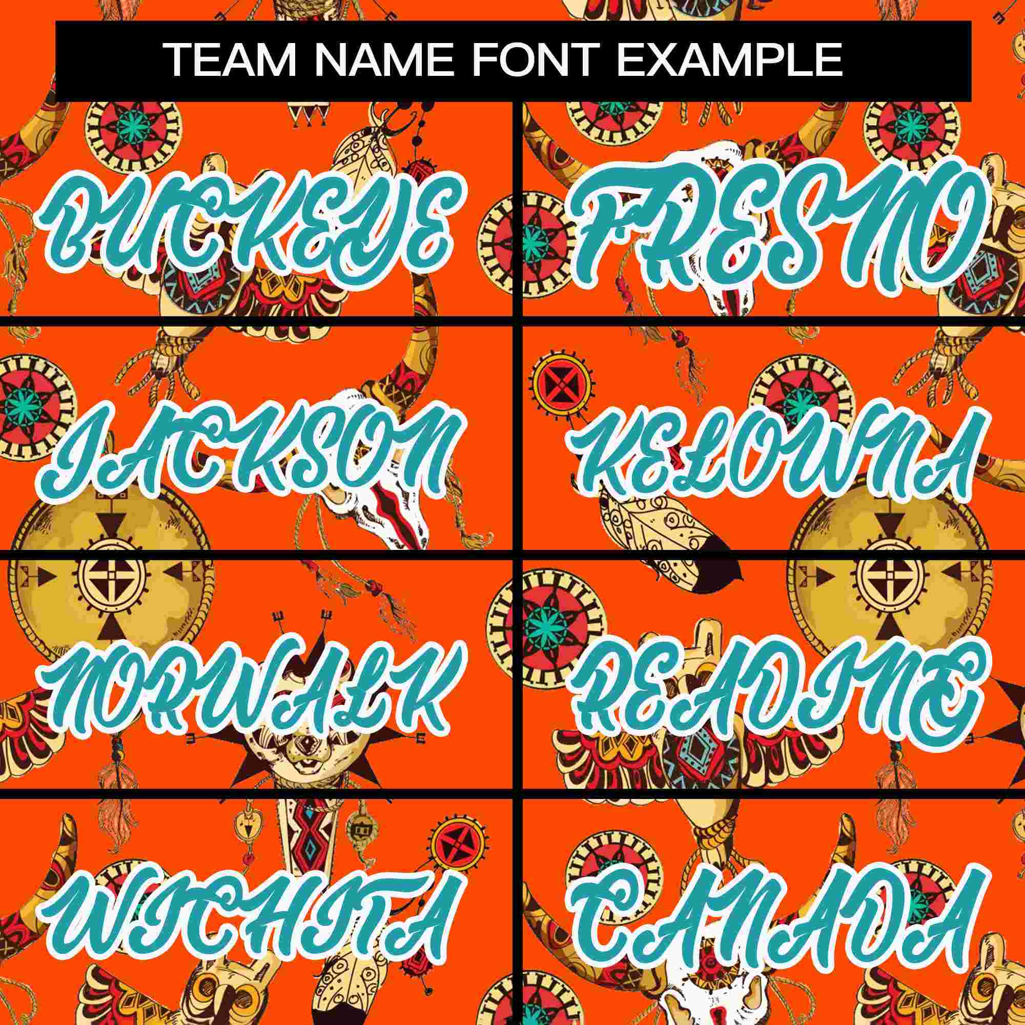 Custom Orange 3D Graffiti Pattern Personalized Design Authentic Baseball Jersey