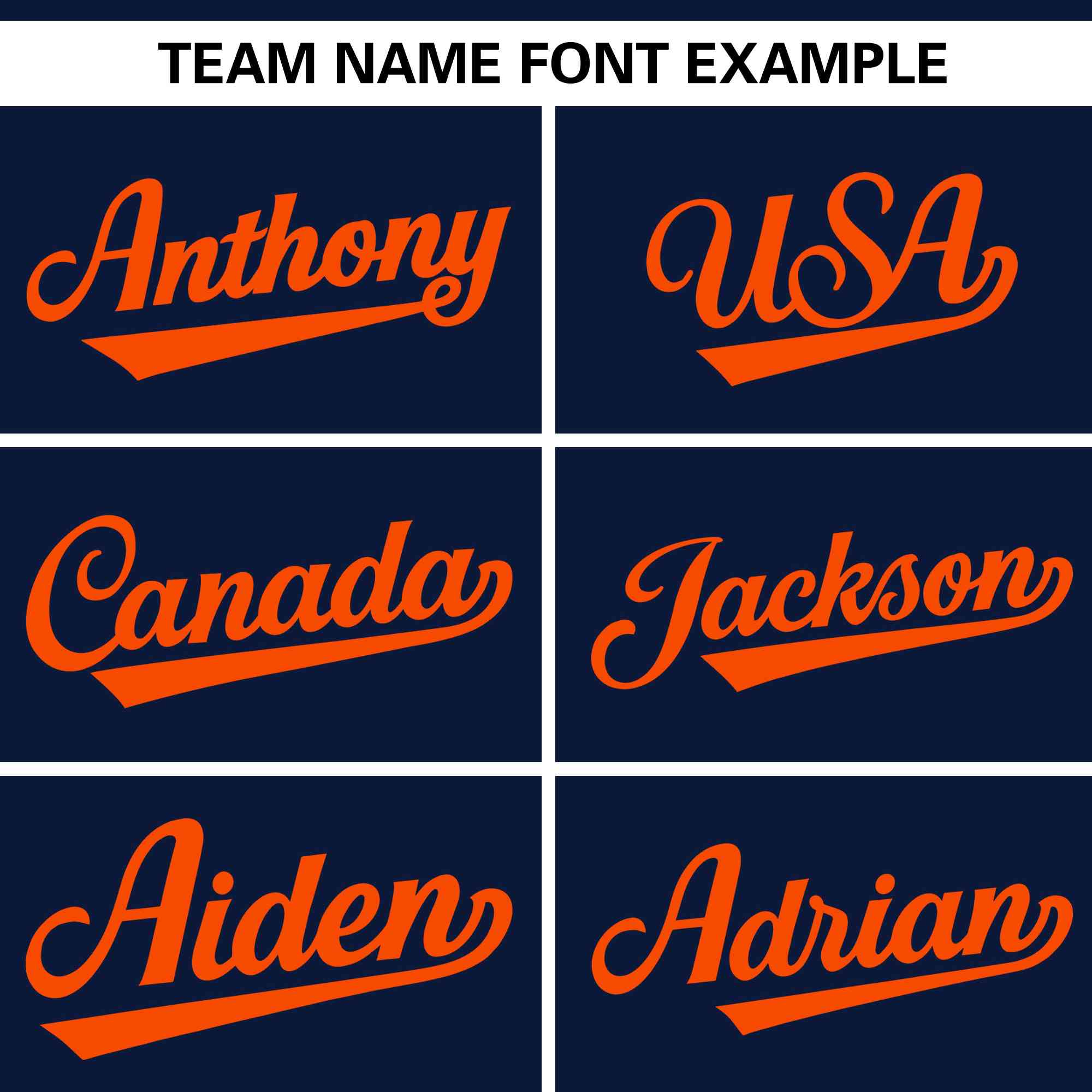 Custom Navy Orange Full Button Design Authentic Baseball Jersey