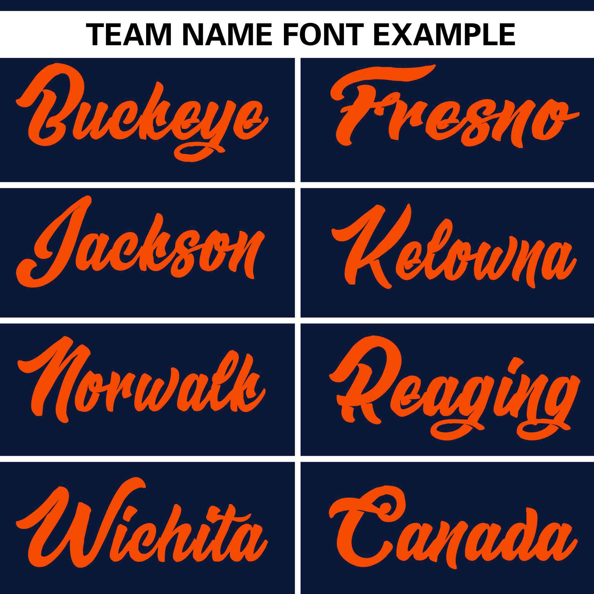 Custom Navy Orange Full Button Design Authentic Baseball Jersey