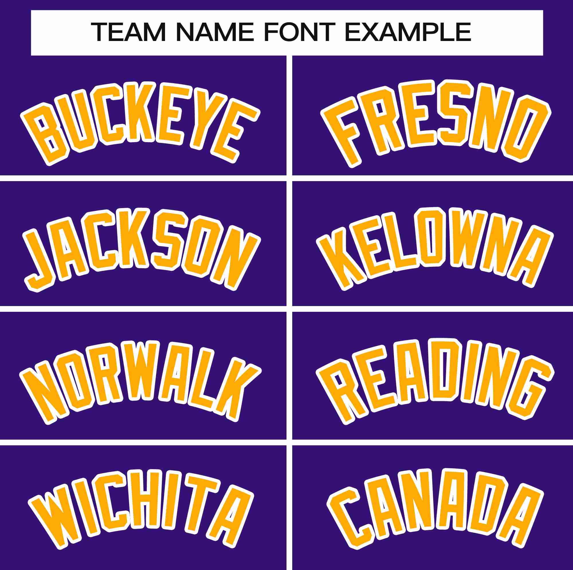 Custom Purple Yellow-White Classic Style Personalized Full Button Authentic Baseball Jersey