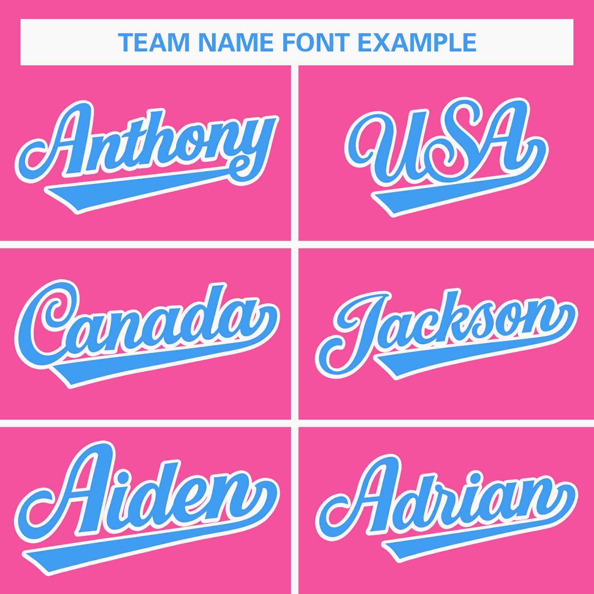 Custom Pink Blue Classic Style Personalized Full Button Authentic Baseball Jersey