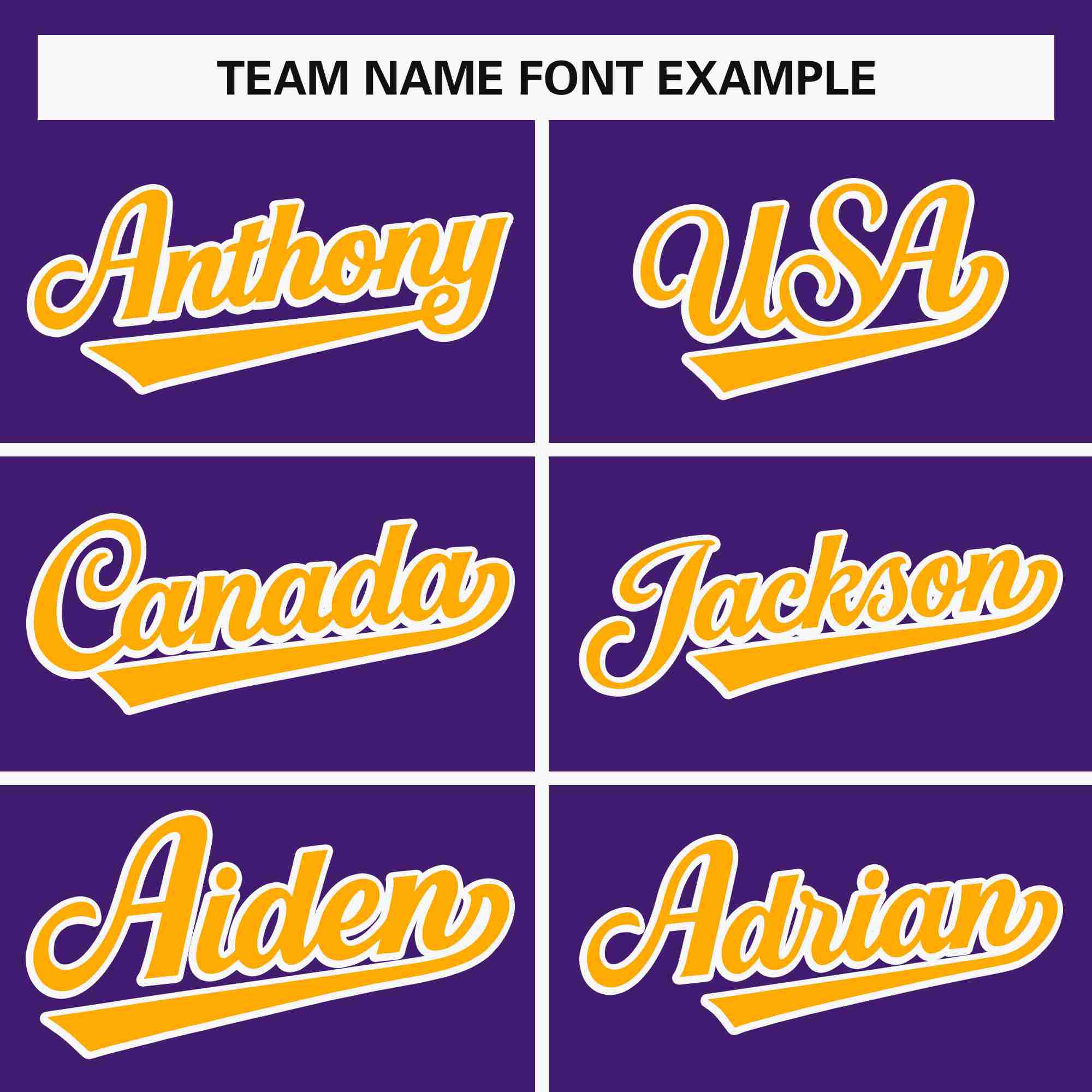 Custom Purple Yellow-White Classic Style Personalized Full Button Authentic Baseball Jersey