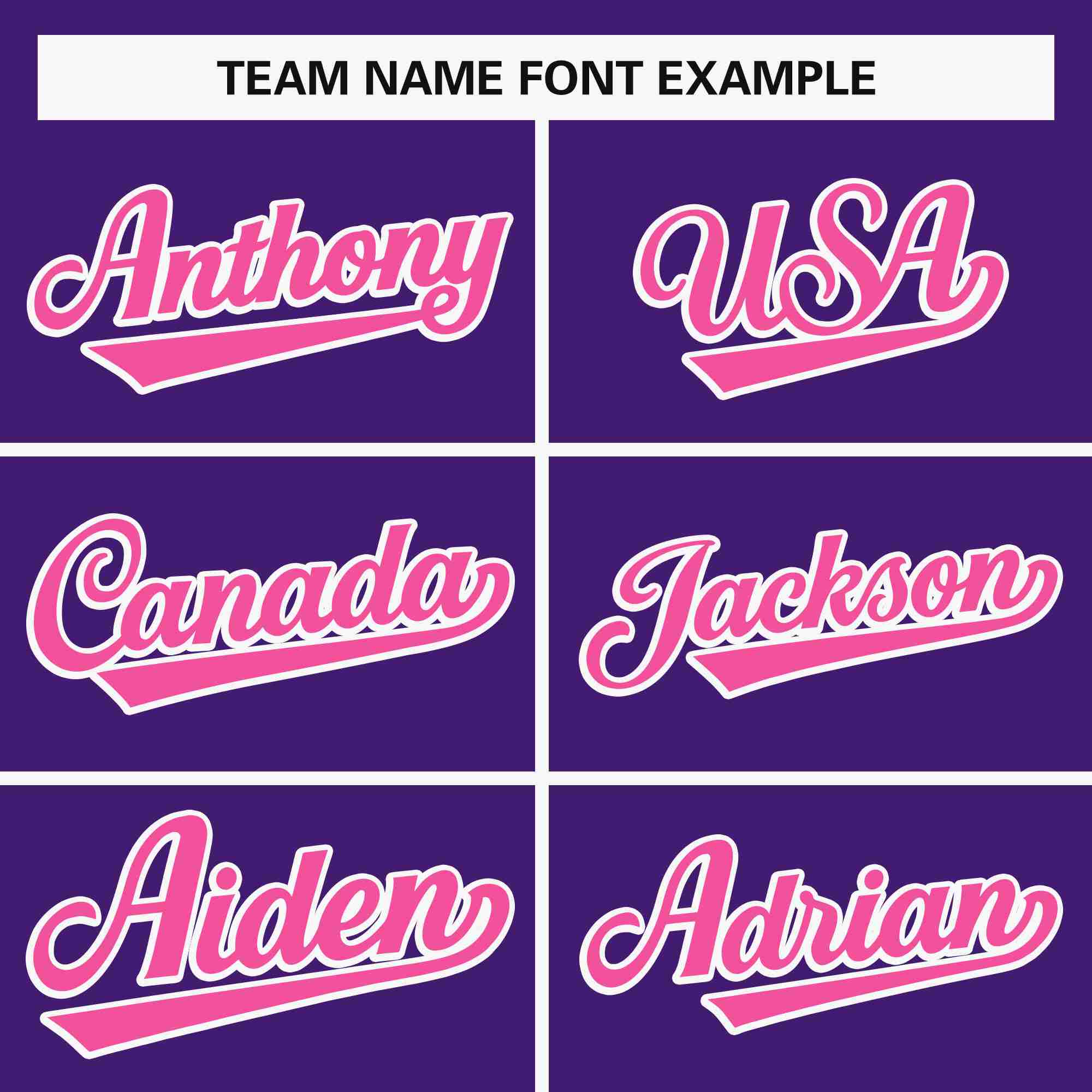 Custom Purple Pink-White Classic Style Personalized Full Button Authentic Baseball Jersey